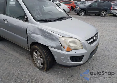 2009 Kia Sportage Lx V6 from USA, damaged, VIN KNDJE723197577601